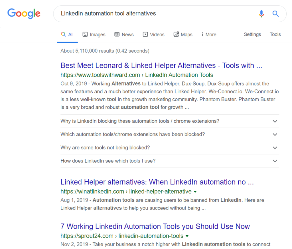 LinkedIn Automation Tools