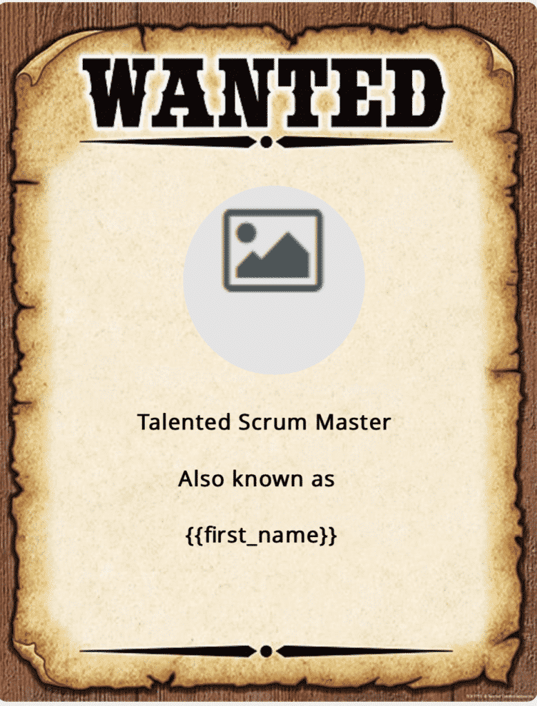 wanted banner