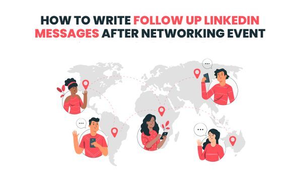 How to write follow up LinkedIn messages featured image