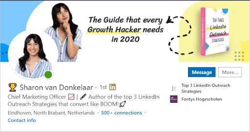 LinkedIn profile visibility