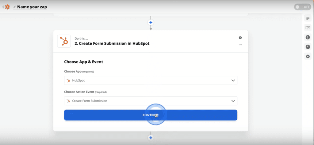 Create Form Submission in HubSpot