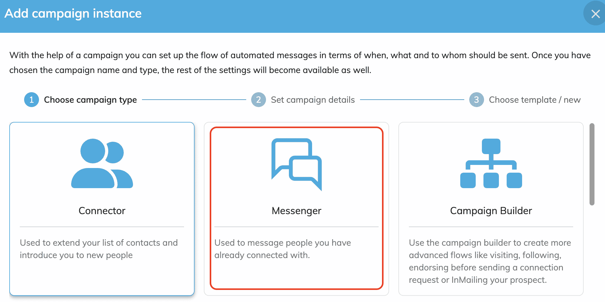 messenger campaign