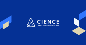 A screenshot of a logo from Cience