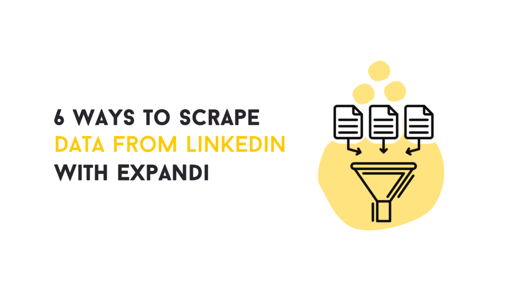 scraping data from linkedin