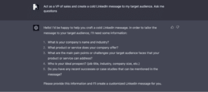 LinkedIn Messages using GPT