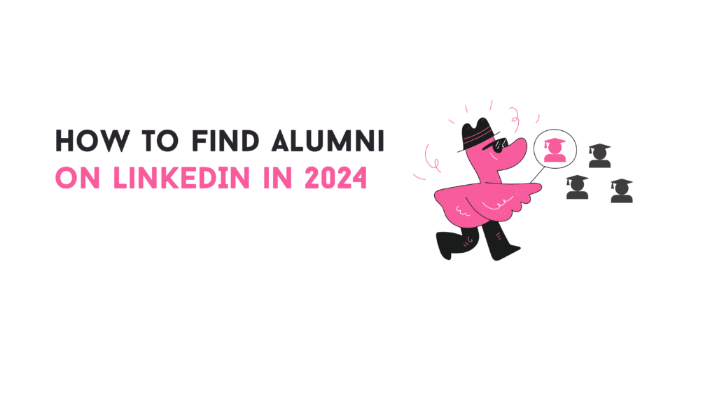 how to find alumni on linkedin