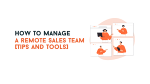 how to manage a sales team