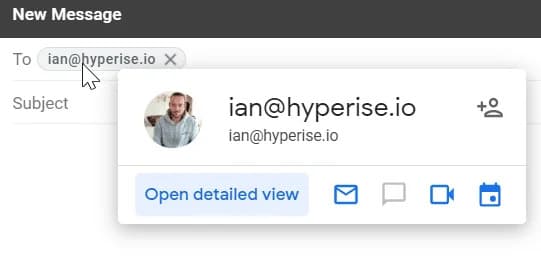 Guess the email based on company