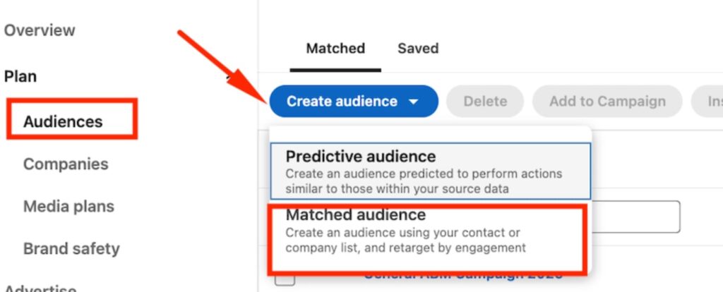 linkedin-match-audience