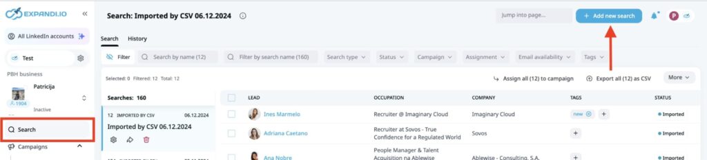 export linkedin contacts to excel