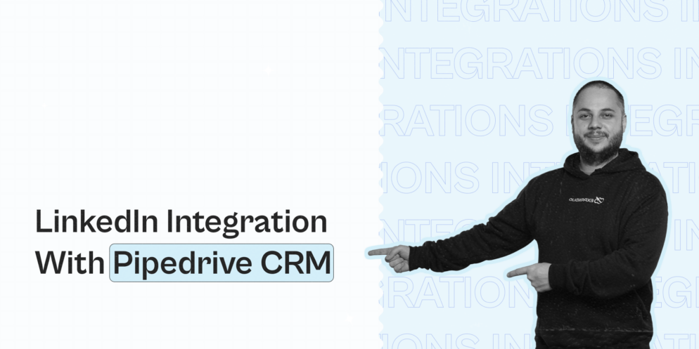 LinkedIn Integration With Pipedrive CRM Using No-code Tools