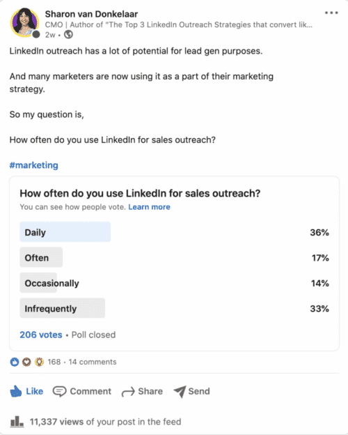 linkedin b2b content strategy