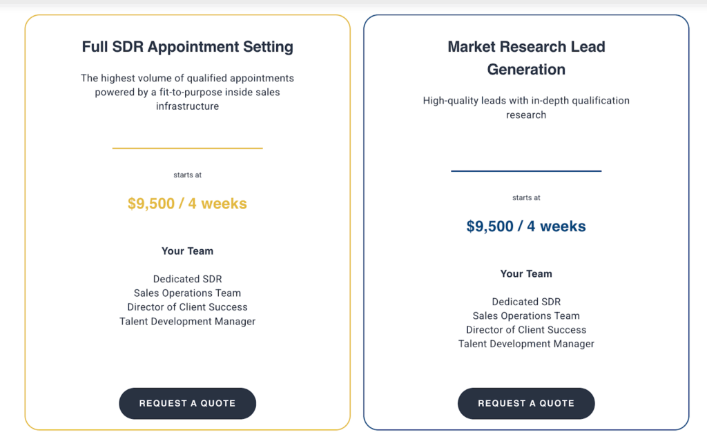 SalesRoads sales outsourcing agency