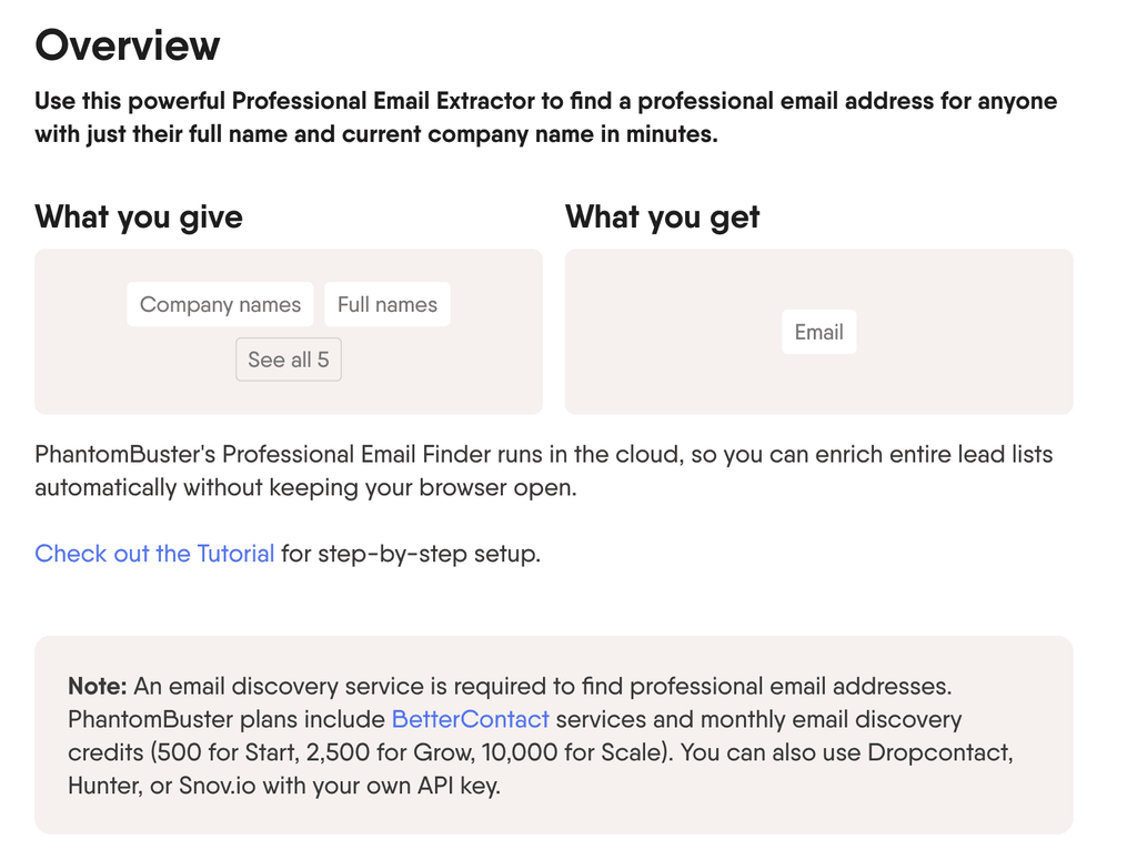 phantombuster email finder automation