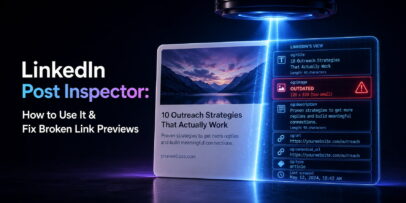 LinkedIn post inspector
