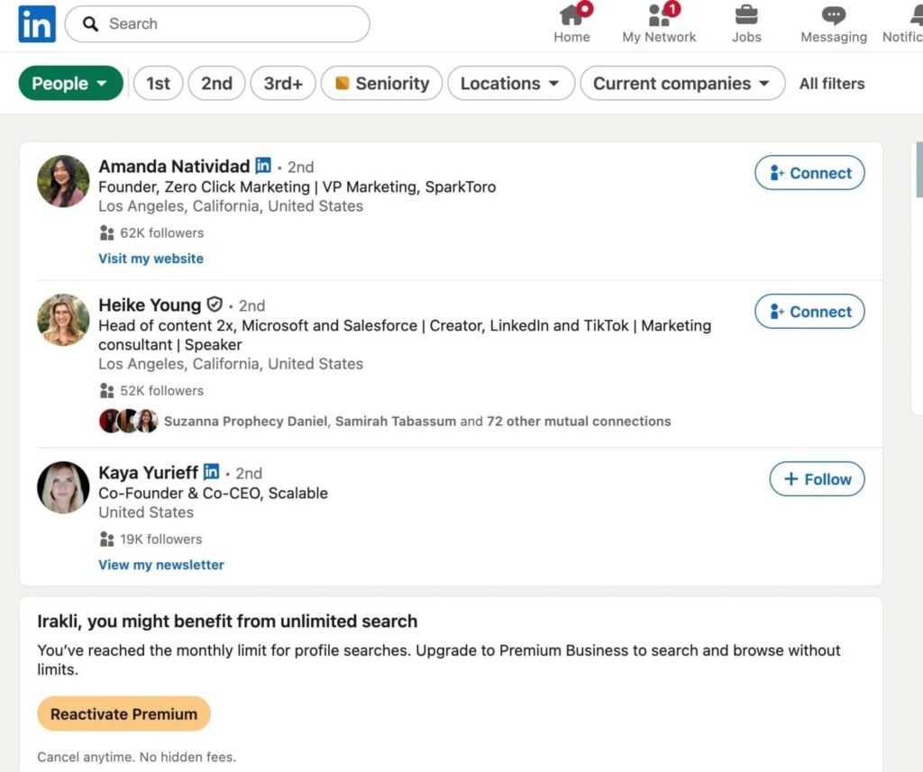 how to network with people on linkedin