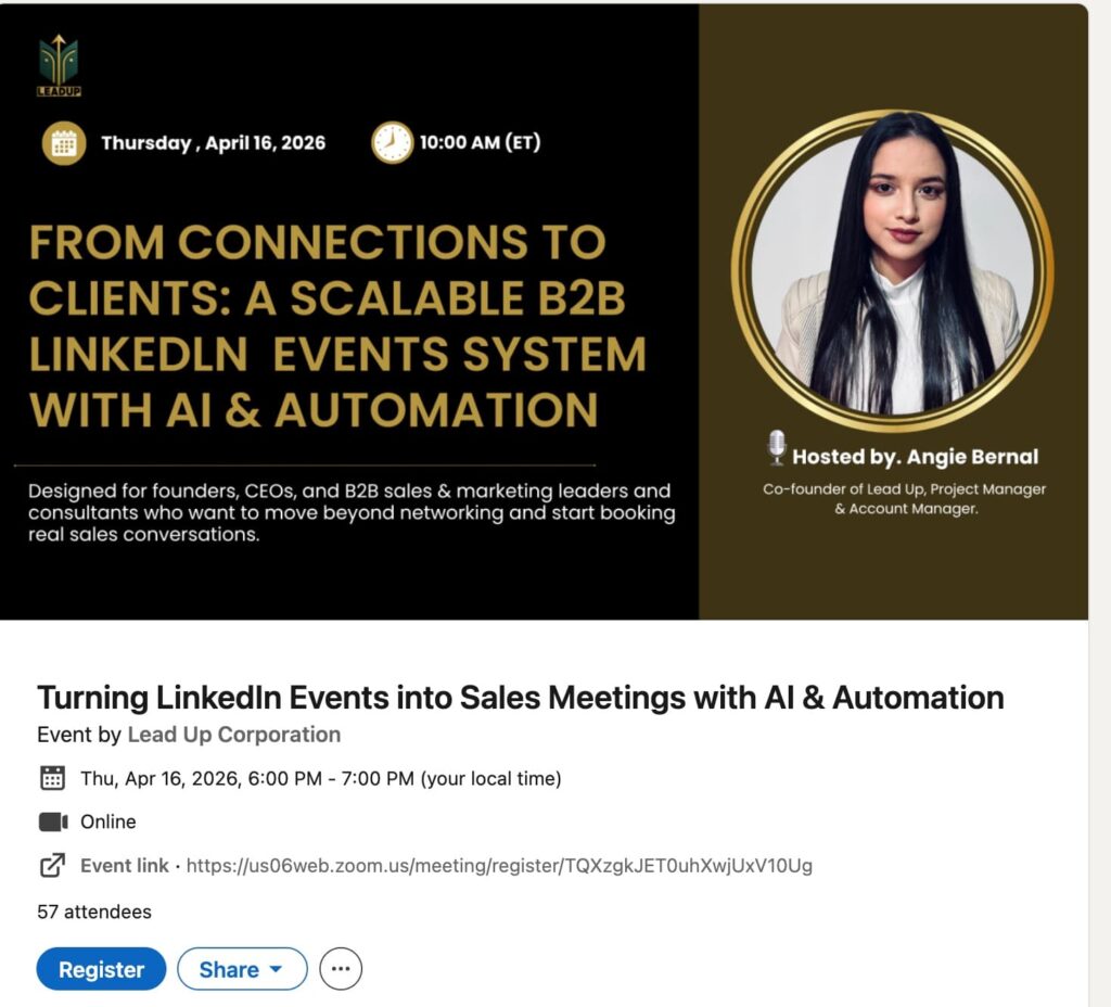 building a professional network on linkedin