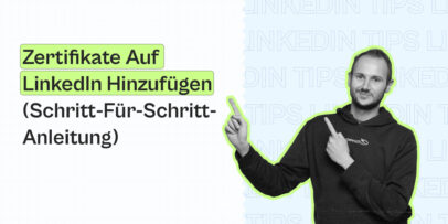 linkedin zertifikate hinzufugen