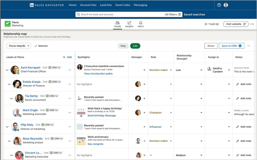 Lead filters vs account filters