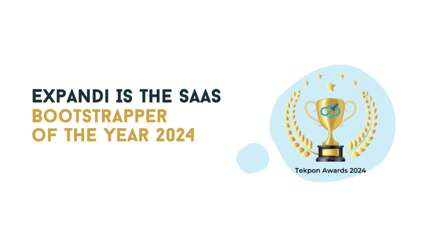 Expandi Is The SaaS Bootstrapper Of The Year 2024 (Tekpon Awards 2024)