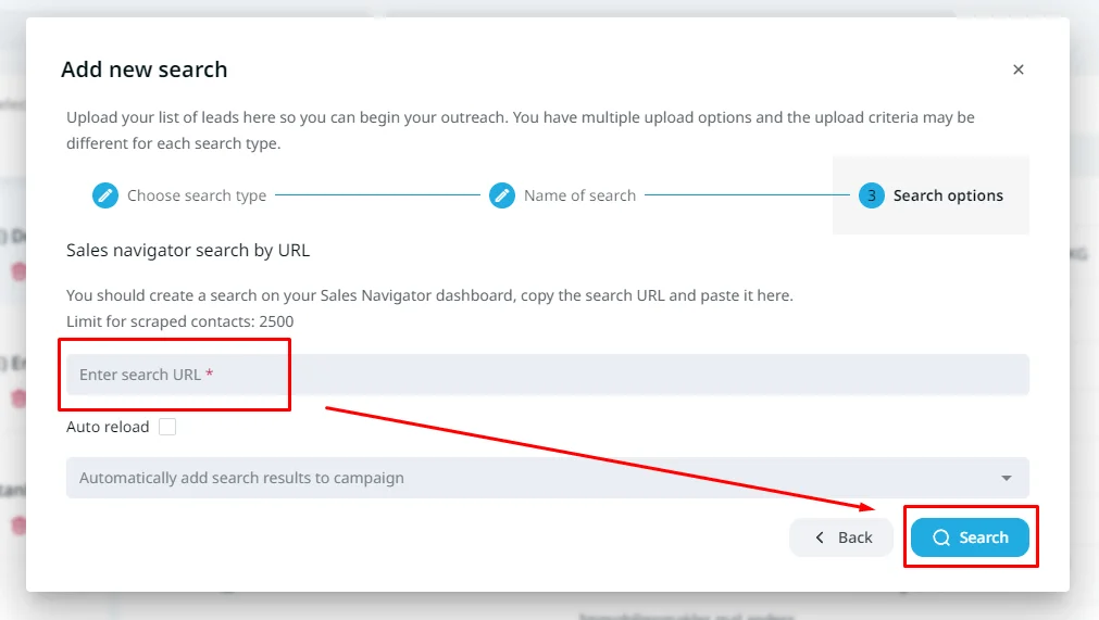 Importing lead list via Expandi