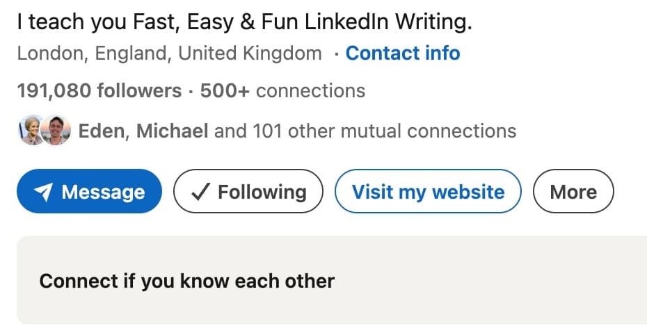 linkedin portfolio