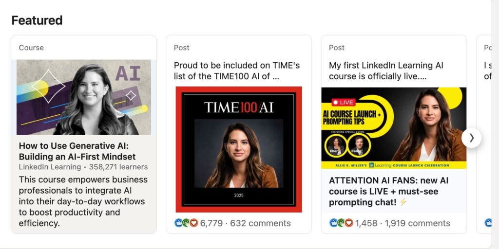 how to add portfolio to linkedin
