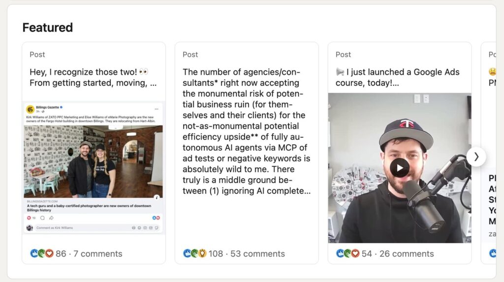 add portfolio to linkedin
