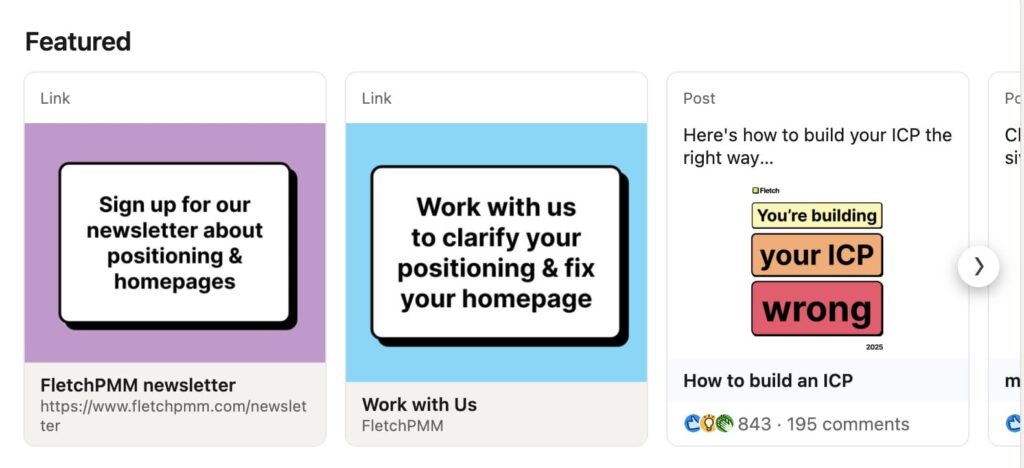 how to upload portfolio on linkedin