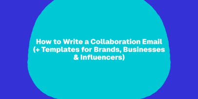 how to write an email to a brand for collaboration sample