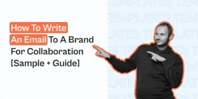 how to write an email to a brand for collaboration sample