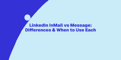 linkedin inmail vs message