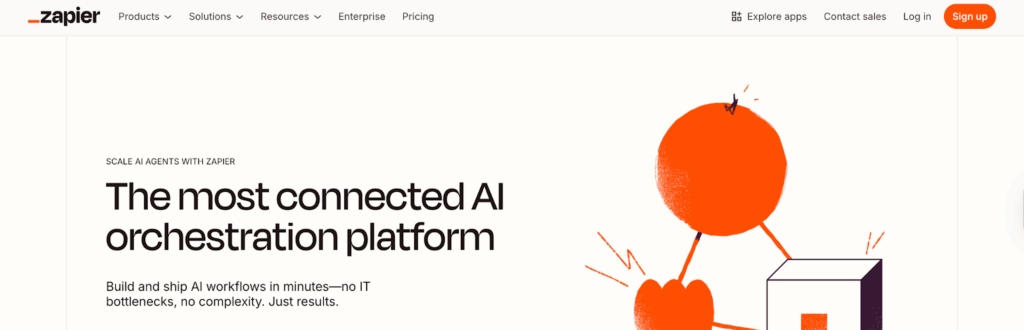 Zapier a LinkedIn account with pipedrive