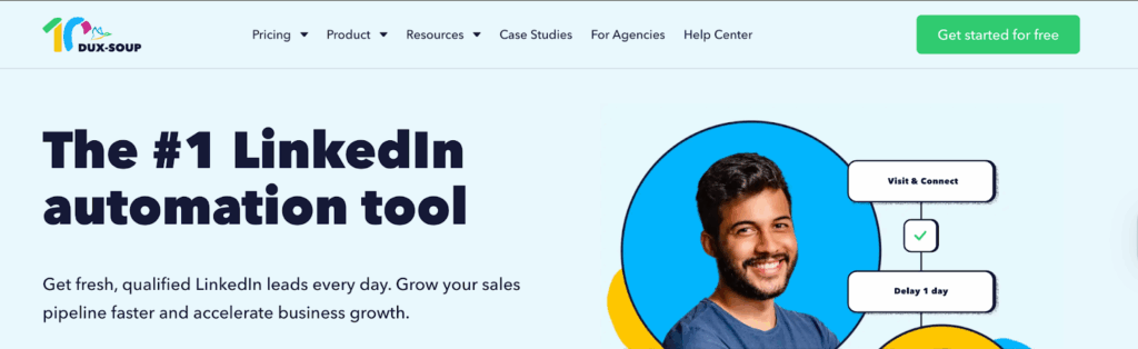 Dux-soup a LinkedIn automation tool that fuels your sales pipeline
