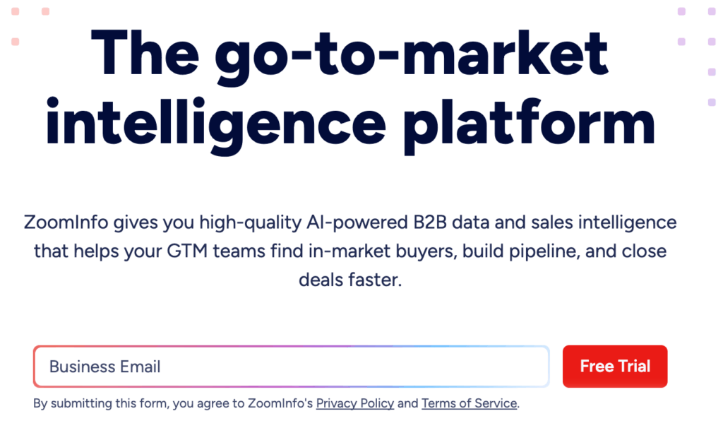 Zoominfo lead generation company