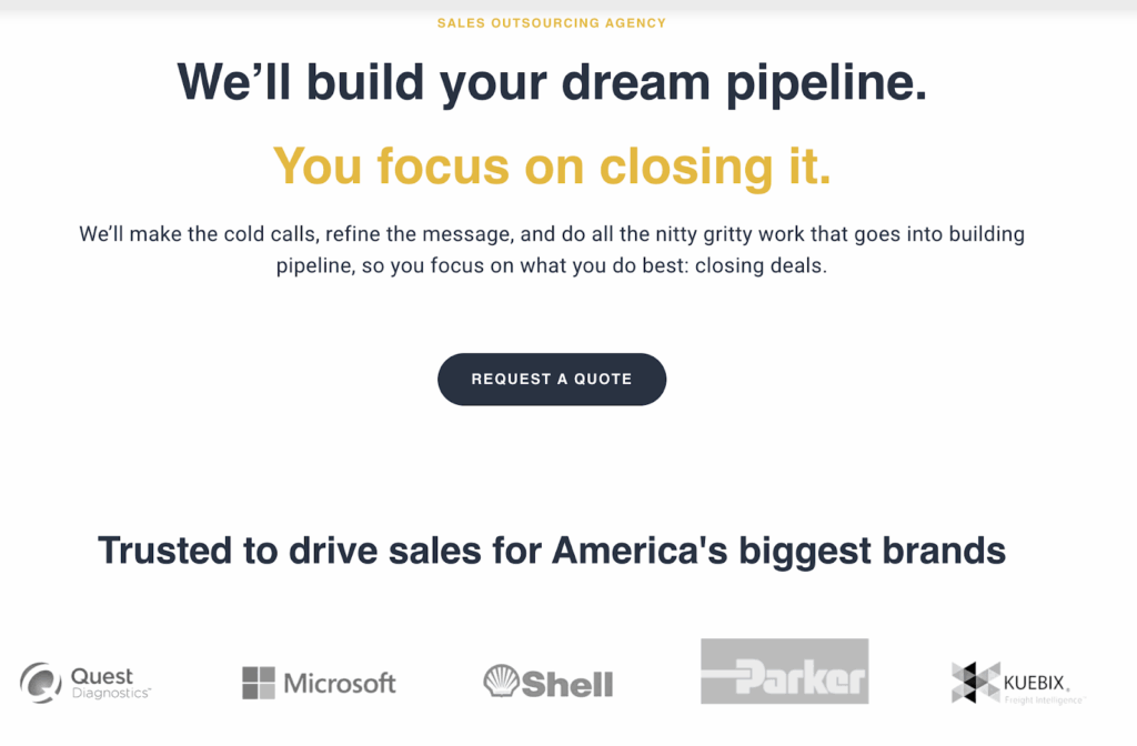 SalesRoads  lead generation company