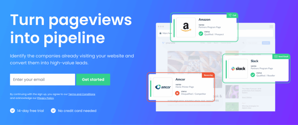 Dealfront lead generation company