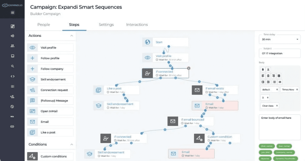 Using Expandi for prospecting