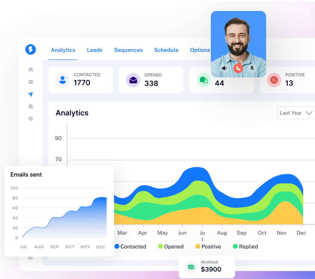 Instantly - Best for high-volume cold email with deliverability built in