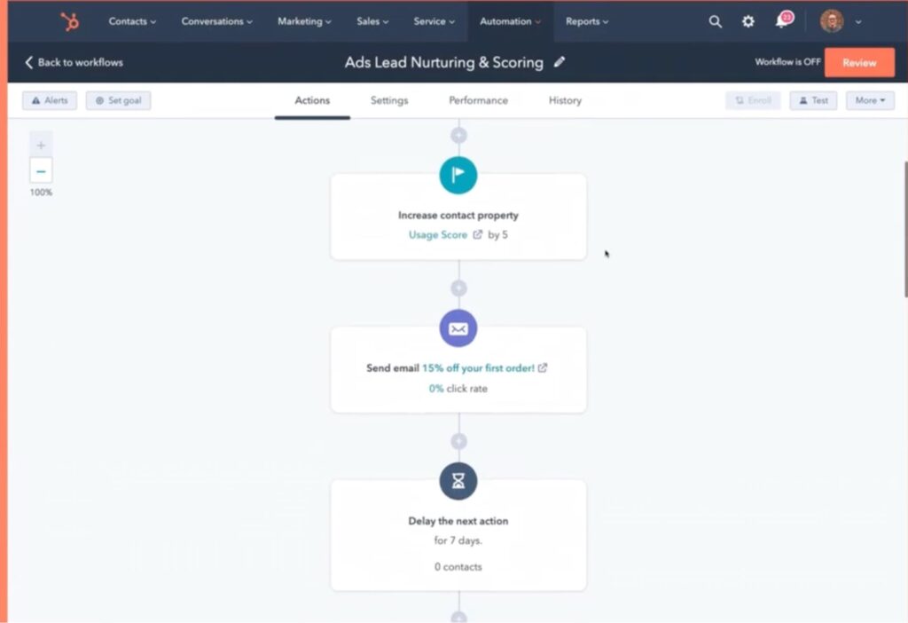 hubspot-automation