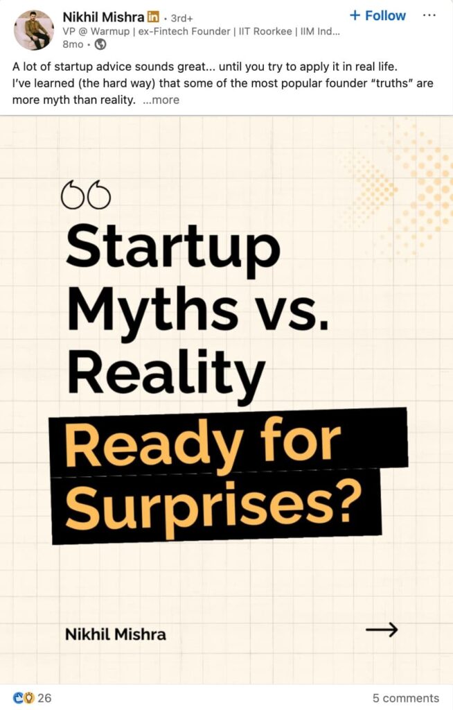 LinkedIn carousel post examples