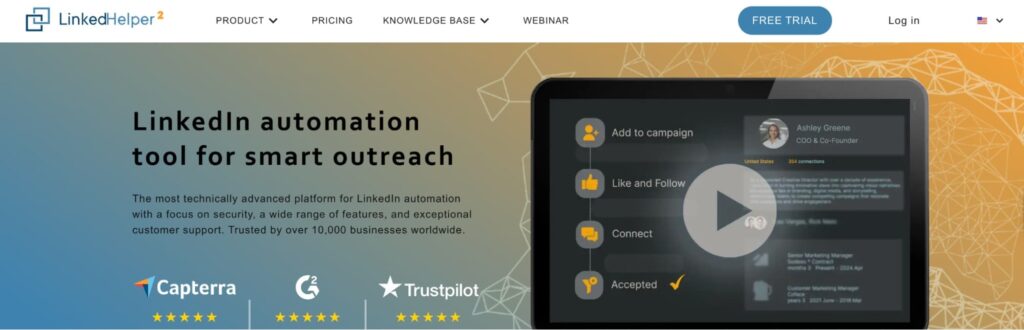How do I link LinkedIn outreach to meetings?