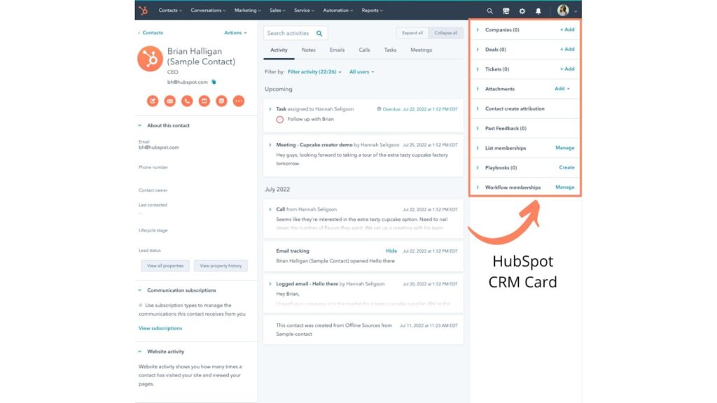 hubspot crm