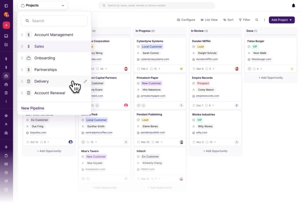 copper google workspace crm