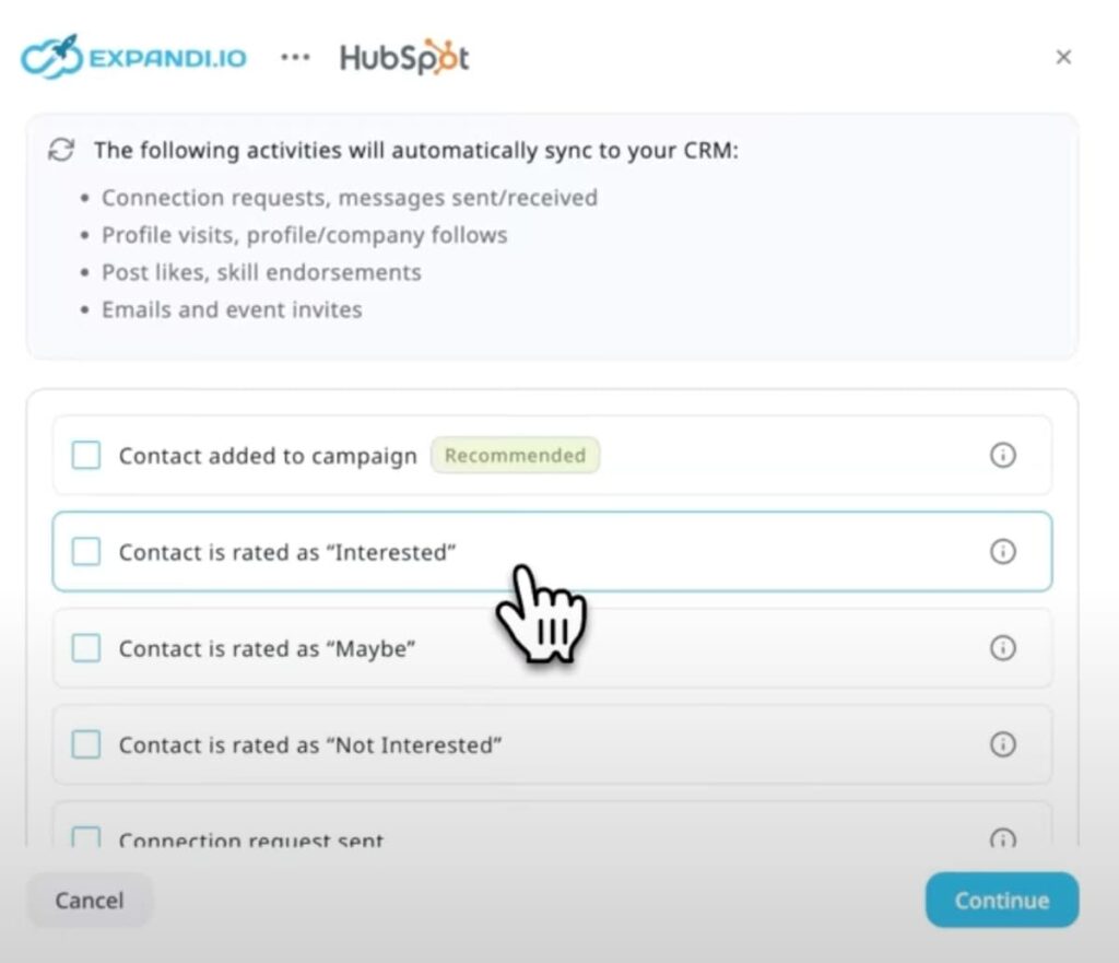 expandi integrations for lead generation