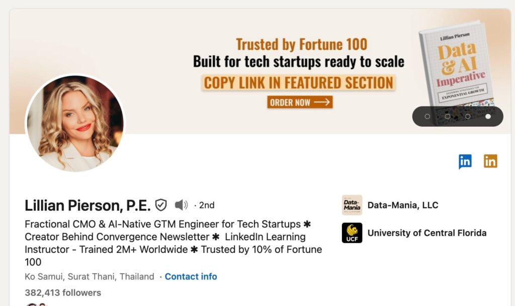 linkedin profile picture and banner