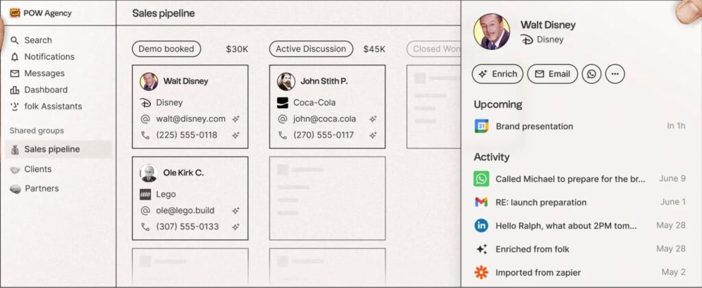 linkedin crm integration