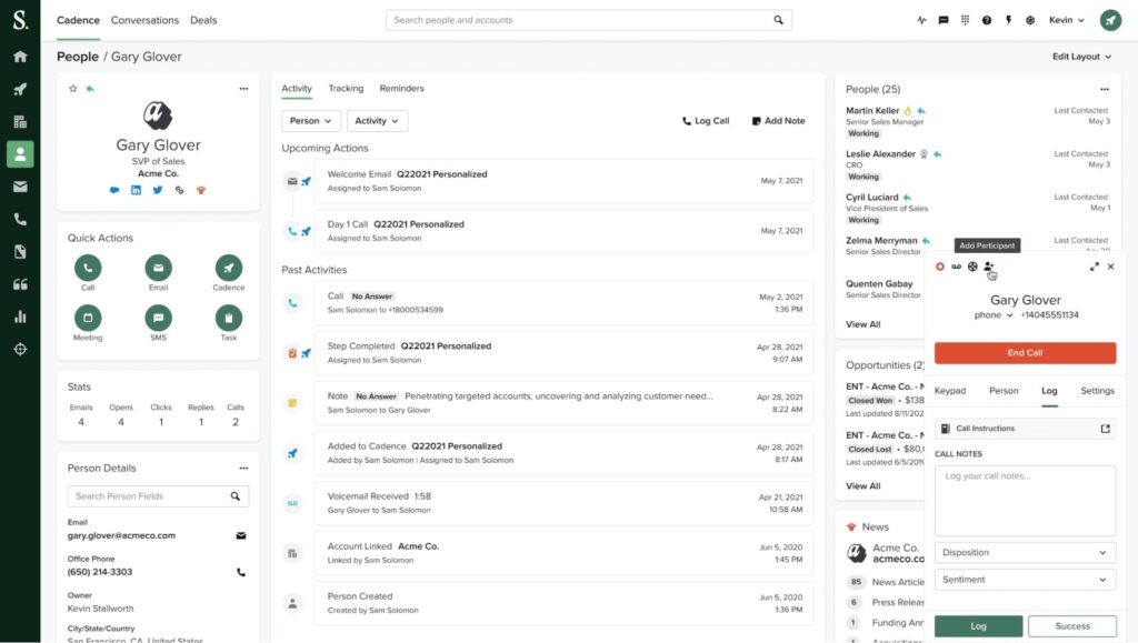 B2B prospecting tool