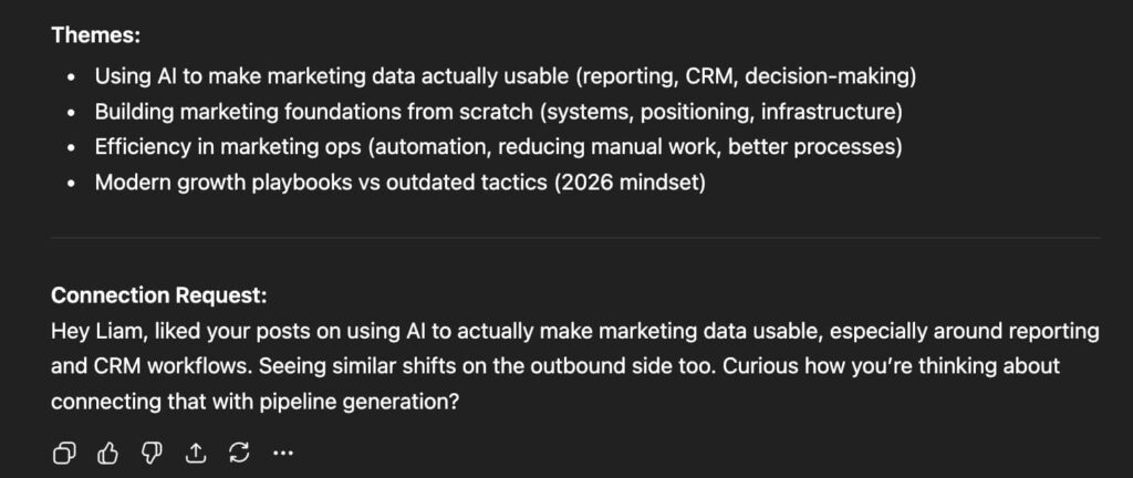 ChatGPT outreach prompts
