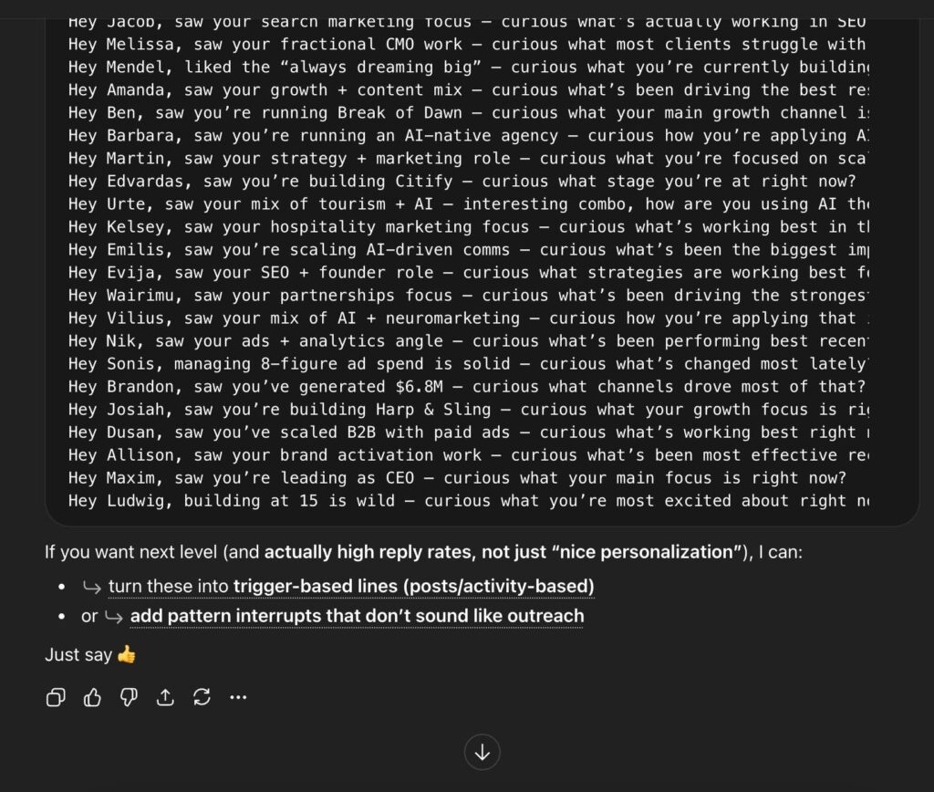 ChatGPT objection handling